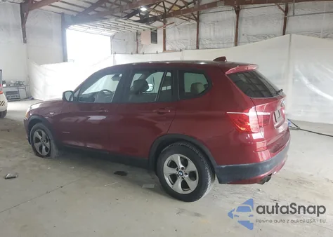 2011 BMW X3 xDrive28I z USA, uszkodzony, nr VIN 5UXWX5C56BL701037